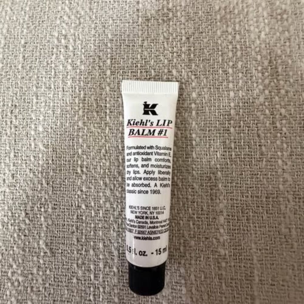 Kiehl's Lip Balm #1 full size 15 mL / 0.5 fl oz New, Foil Sealed
